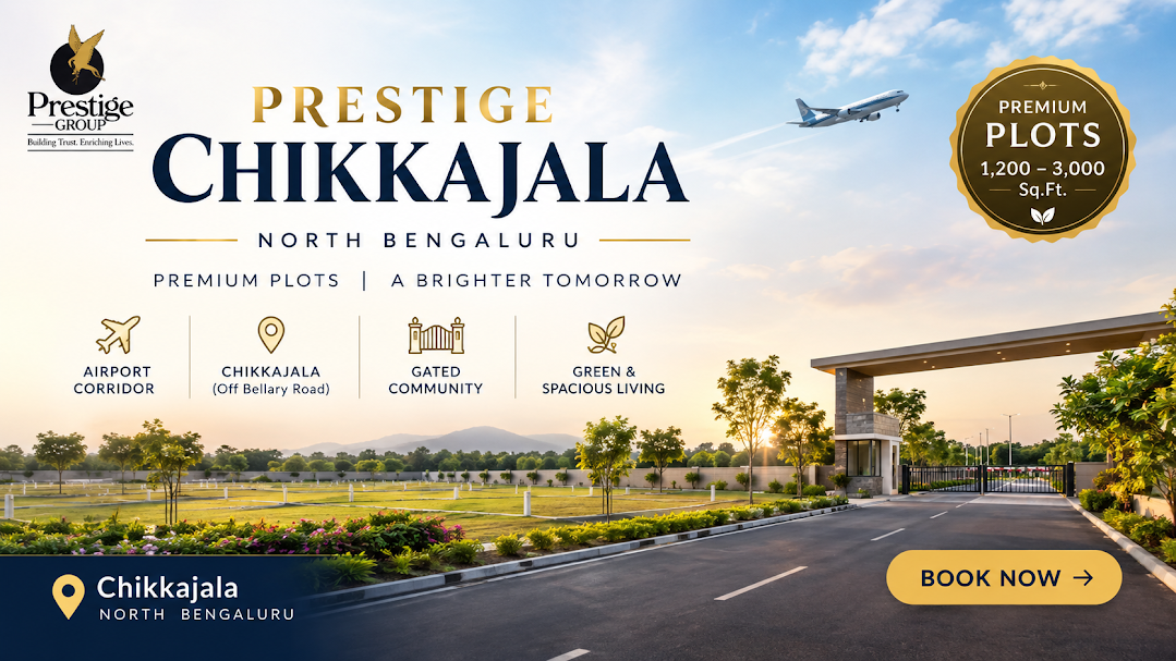 Prestige Chikkajala - residential plots in Chikkajala off Bellary Road, North Bengaluru